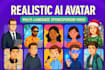create ai avatar multilingual spokesperson videos