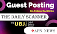 publish guest post, press release on daily scanner