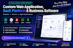 develop custom web application, saas platform and business software