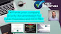 write your company documentation compliant with cyber essentials and iso27001