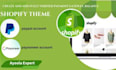 create and add fully verified payment gateway, balance