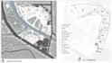 do photoshop render master plans ,elevation, section