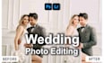 professional wedding photo editing, culling in lightroom