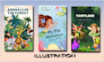 create book covers and story book illustration