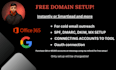 instantly ai setup dns configuration and id connection free