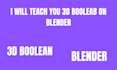 do 3d boolean and bevel tools