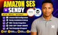 setup amazon ses and install sendy for email marketing