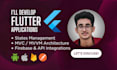 create mobile apps for android and IOS using flutter