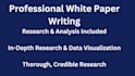 research and write quality white papers