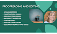 proofread and edit your documents or book