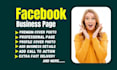 create and optimize a facebook business page with fb SEO for sales growth