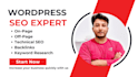 do complete SEO services for wordpress onpage, offpage, and technical
