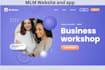 develop MLM software, MLM website, affiliate website