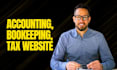 build professional accounting website, tax website or bookkeeping website