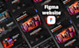 design figma website, figma to webflow, figma design website, figma design, app