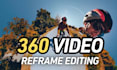 edit your VR 360 insta and gopro video, professionally