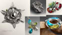 draw jewelry designs, jewelry sketches based on nature objects