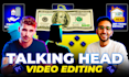 talking head video editing with motion graphics