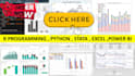 data analytics r programming , stata , python and power bi