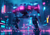 draw high quality sci fi robot, mecha, concepts character art