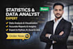 data analysist and statistics experts