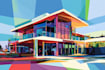 create your architectural wpap pop art