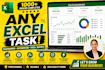 solve any excel google sheets task automation dashboard or formula