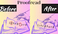 carefully proofread your articles and blog posts