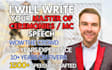 write an engaging mc speech for your wedding or event