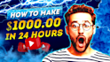 design a modern catchy youtube and facebook thumbnail