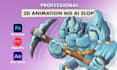 create 2d animation for cartoons, game and ads videos no ai