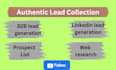 provide verified email lists with web scraping,  manual research