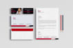 do editable letterhead and business card design