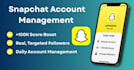 manage your snapchat account