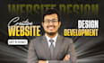 do business website development front end backend developer