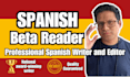 beta read your spanish book