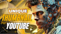 design unique and eye catching youtube thumbnail