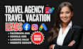 travel leads vacation leads travel agency honeymoon travel leads travel website