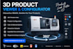 create a webgl 3d product viewer and configurator