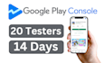 20 testers google play console closed testing