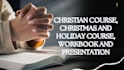 create christian course, christmas and holiday course, workbook, lesson plan