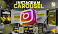 design an attractive, creative carousel post for your instagram