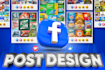 creative social media post, facebook ads design, instagram post