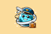 make significant acceptable travel mascot logo