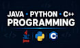 do java, python and cpp programming projects and tasks