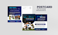 create professional direct mail eddm postcard design, business flyer