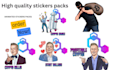 create animated telegram sticker crypto sticker real estate sticker