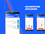 develop inspecting app, ar inspecting app, property inspecting, car inspecting
