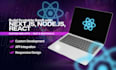 develop a scalable saas app using laravel, nodejs and react