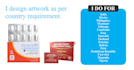 do pharmaceutical product packing and label, blister design